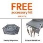 GRADE A2 - The West Virginia Classic 4 + 1 Burner Gas BBQ in Silver 