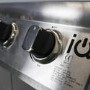 GRADE A1 - iQ 4 Burner Gas BBQ with Side Burner. Free Accessory Pack Includes BBQ Cover and Utensil Set