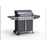 Refurbished Boss Grill Kentucky Premium - 6 Burner Gas BBQ Grill with Side Burner - Black