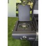 Refurbished Boss Grill Kentucky Premium - 6 Burner Gas BBQ Grill with Side Burner - Black