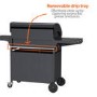 Refurbished Boss Grill Kentucky Premium 6 Burner Gas + 1 Side Burner BBQ in Black