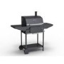 GRADE A1 - Charcoal American Grill BBQ with Chimney Smoker Function - Includes BBQ Cover Utensil Set 