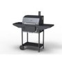 GRADE A1 - Charcoal American Grill BBQ with Chimney Smoker Function - Includes BBQ Cover Utensil Set 