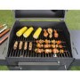 Refurbished electriQ Charcoal American Grill BBQ with Chimney Smoker Function and Free Accessory Pack Includes BBQ Cover and Utensil Set