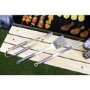 GRADE A1 - Charcoal Smoker BBQ Grill Barrel - Includes BBQ Cover and Utensil Set