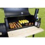 GRADE A1 - Charcoal Smoker BBQ Grill Barrel - Includes BBQ Cover and Utensil Set