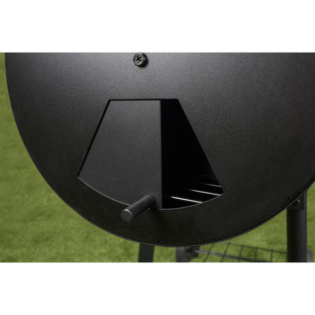 GRADE A1 - Charcoal Smoker BBQ Grill Barrel - Includes BBQ Cover and Utensil Set