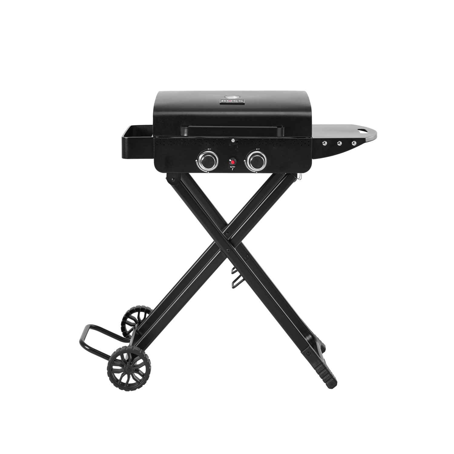 Boss Grill 2 Burner Gas Portable Bbq IQBQHTPORT