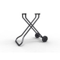 IQBQPTROLLEY Boss Grill Trolley & Stand for Louisiana Portable Gas BBQ