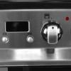 electriQ 60cm Double Oven Dual Fuel Cooker - Stainless Steel