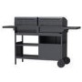 Boss Grill Georgia Dual Fuel - 3 Burner Gas & Charcoal BBQ Grill - Black