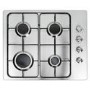 Refurbished electriQ EQGH604SS 60cm 4 Burner Gas Hob Stainless Steel