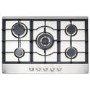 Refurbished electriQ EQGH755SS 75cm 5 Burner Gas Hob