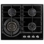 Refurbished electriQ IQGHVOL 60cm 4 Burner Gas Hob with Volcano Burner