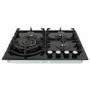 Refurbished electriQ IQGHVOL 60cm 4 Burner Gas Hob with Volcano Burner