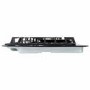 electriQ 60cm 4 Burner Gas on Glass Hob - Black