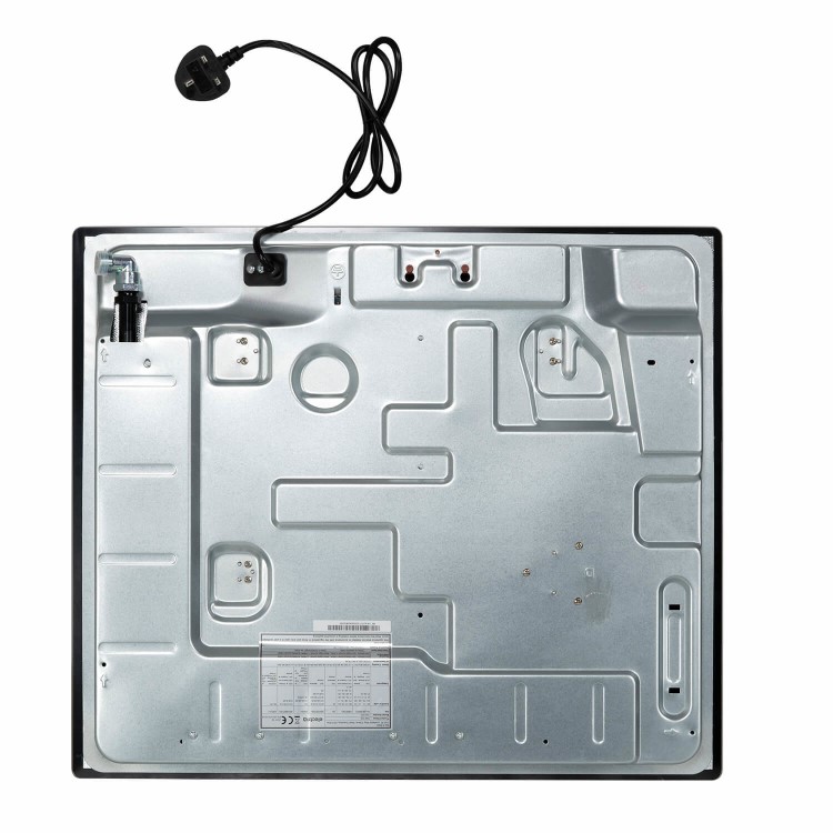 Refurbished electriQ EQGH604VOL 60cm Gas Volcano Hob Stainless Steel