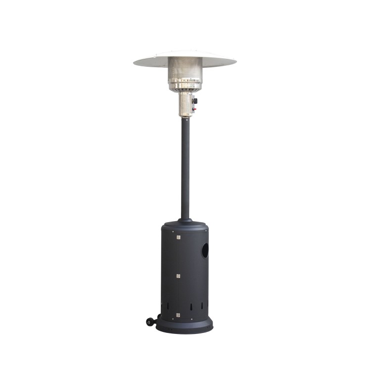 electriQ Mushroom Gas Patio Heater - Black