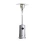 electriQ Mushroom Gas Patio Heater - Stainless Steel 