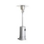 electriQ Mushroom Gas Patio Heater - Stainless Steel 