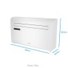 electriQ iQool 10000 BTU Wall Mounted Smart Air Conditioner with Heat Pump - No Outdoor Unit Needed