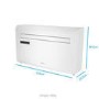 electriQ iQool 10000 BTU Wall Mounted Smart Air Conditioner with Heat Pump - No Outdoor Unit Needed