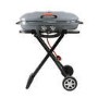 GRADE A3 - Deluxe Portable Grey BBQ With Trolley