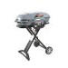 Boss Grill Deluxe Portable - 2 Burner Gas BBQ Grill with Trolley - Grey