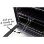 GRADE A2 - iQ 90cm Dual Fuel Double Oven Range Cooker Black
