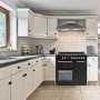 Refurbished electriQ IQRANGE90B 90cm Triple Cavity Dual Fuel Range Cooker Black