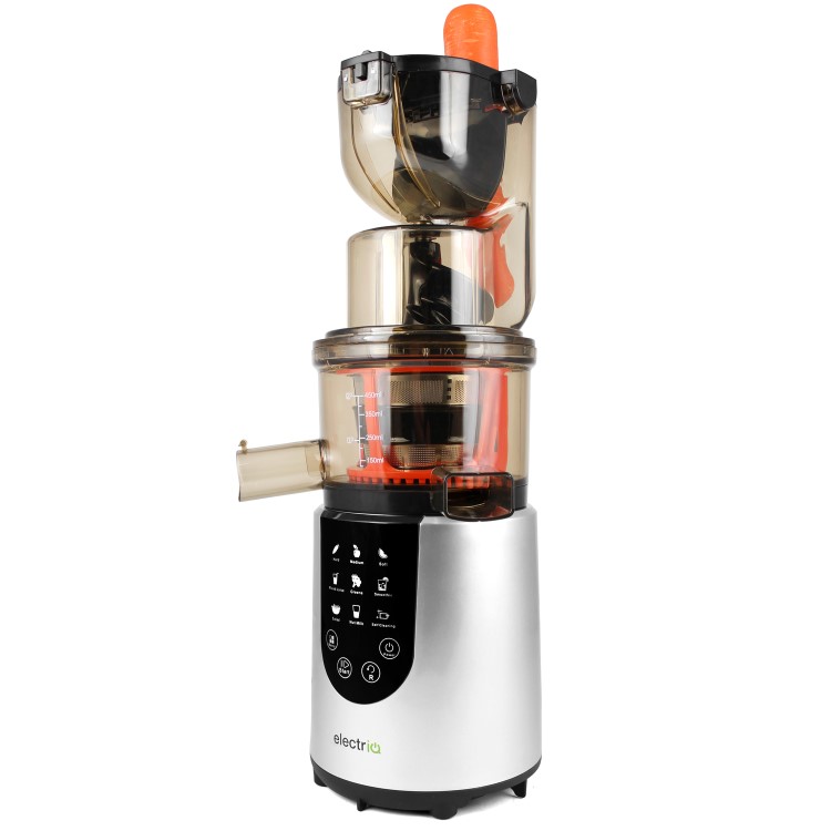 GRADE A1 - electriQ IQWFSL Whole Fruit Cold Press Juicer Perfect For Greens Juices and Smoothies