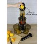 GRADE A1 - electriQ IQWFSL Whole Fruit Cold Press Juicer Perfect For Greens Juices and Smoothies