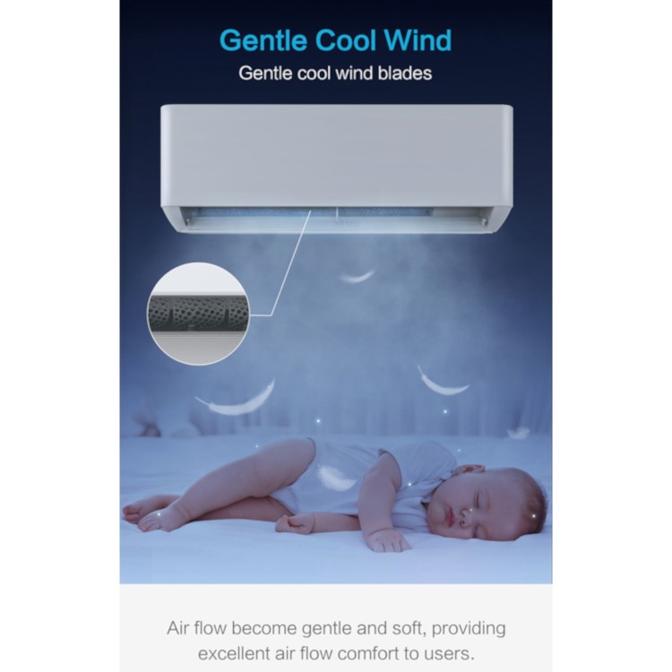 electriQ iQool Multi-Split 5 x 12000 BTU Smart Wall Mounted Air Conditioner with Heat Pump - Pipe Kits Included