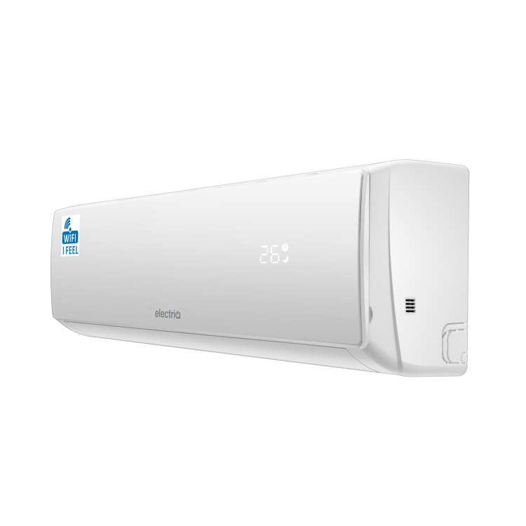 electriQ iQool Multi-Split 5 x 12000 BTU Smart Wall Mounted Air Conditioner with Heat Pump - Pipe Kits Included
