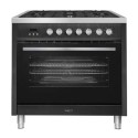 A1/IR90DFB Refurbished Inalto 90cm Dual Fuel Range Cooker - Black