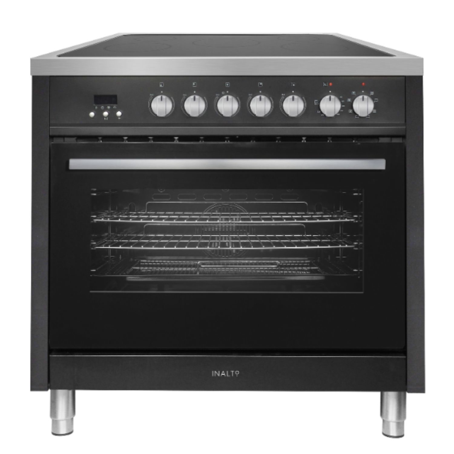 Inalto 90cm Electric Range Cooker - Black