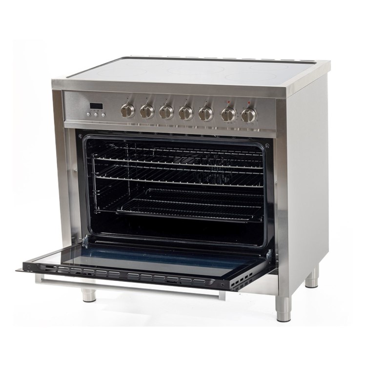 Inalto 90cm Electric Range Cooker - Stainless Steel