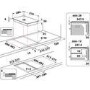 Indesit 28cm 2 Zone Domino Induction Hob