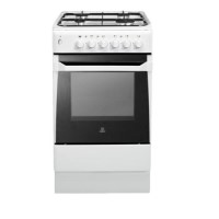 Indesit IS50GW 50cm Single Oven Gas Cooker in White