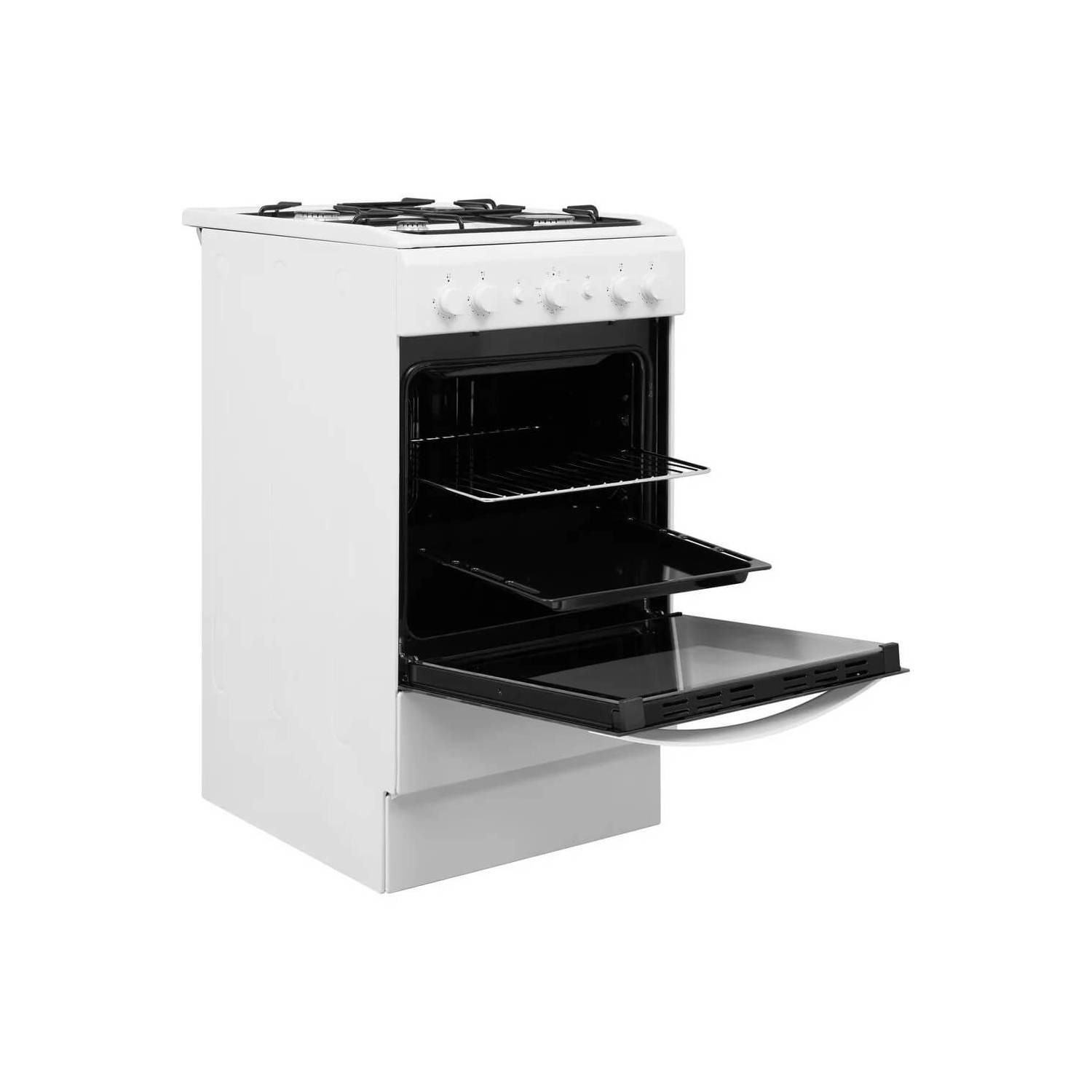 Indesit 50cm Gas Cooker White IS5G1KMW Appliances Direct