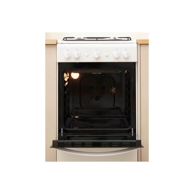 Indesit 50cm Gas Cooker - White