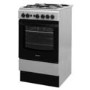 Indesit 50cm Gas Cooker - Silver