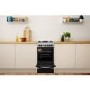 Indesit 50cm Gas Cooker - Silver