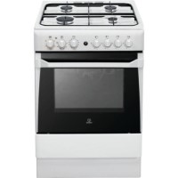 Indesit IS60G1W 60cm Single Oven Gas Cooker - White