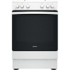 Indesit 60cm Single Oven Gas Cooker - White