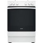 Indesit 60cm Single Oven Gas Cooker - White