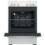 Indesit 60cm Single Oven Gas Cooker - White