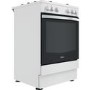 Refurbished Indesit IS67G1PMW 60cm Single Oven Gas Cooker White