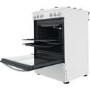 Indesit 60cm Single Oven Gas Cooker - White