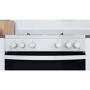 Indesit 60cm Single Oven Gas Cooker - White